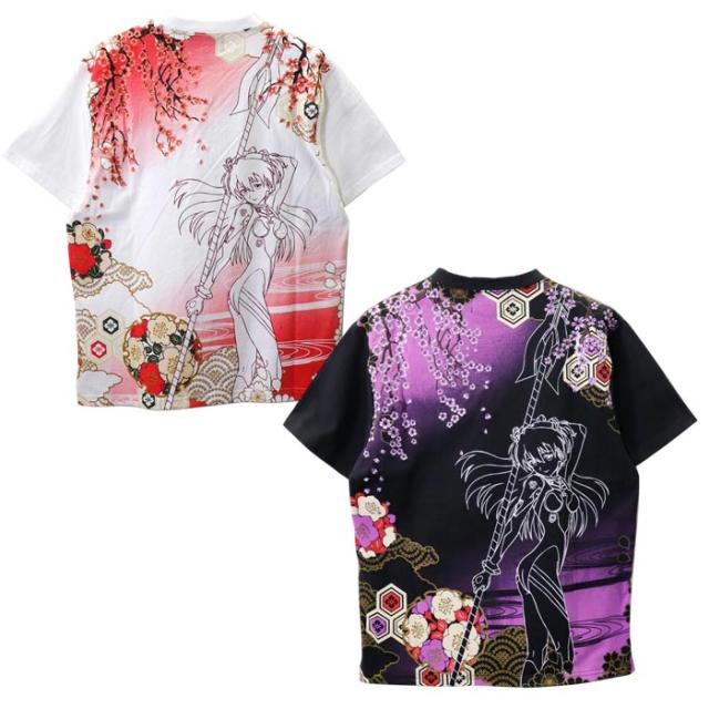 エヴァンゲリオン Evangelion 錦 コラボ 惣流 アスカ ラングレー Tシャツ メンズ 526234 送料無料