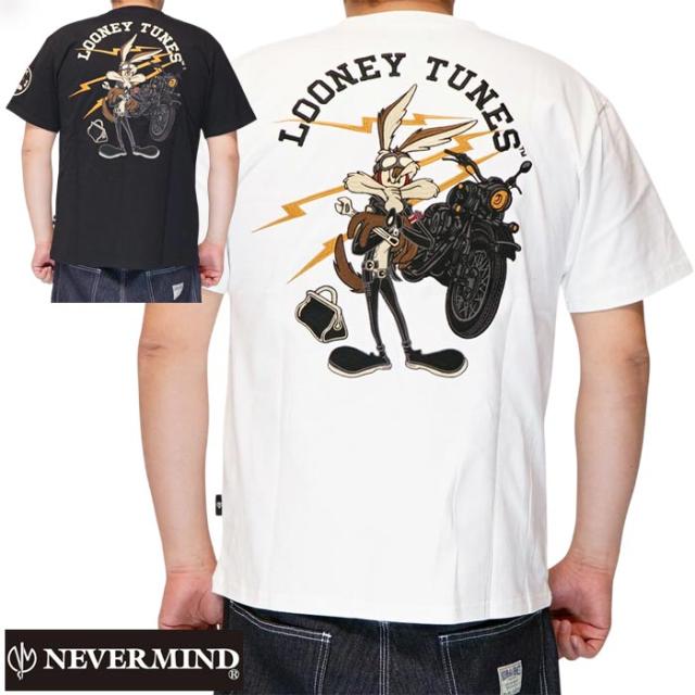 NEVER MIND ネバーマインド ルーニーテューンズ コラボ Tシャツ メンズ ワイリー コヨーテ LTN-2603 送料無料