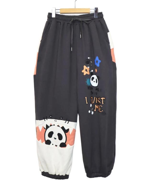 PANDIESTA XLサイズ サルエルパンツ モノグラム総柄 パンディエスタ PANDIESTA サルエルパンツ モノグラム総柄 XLサイズ パンディエスタ