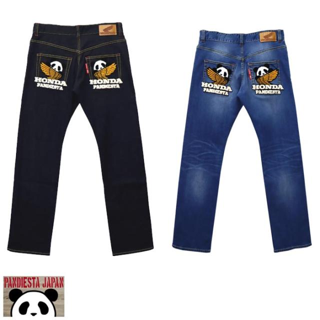 ホンダ Honda パンディエスタ PANDIESTA コラボ ジーンズ デニム メンズ WING LOGO 和柄 533512 送料無料