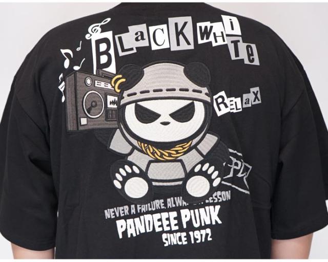 パンディエスタ PANDIESTA Tシャツ 半袖 パンダ メンズ ラインストーン ビッグサイズ 和柄 554877 送料無料の通販は