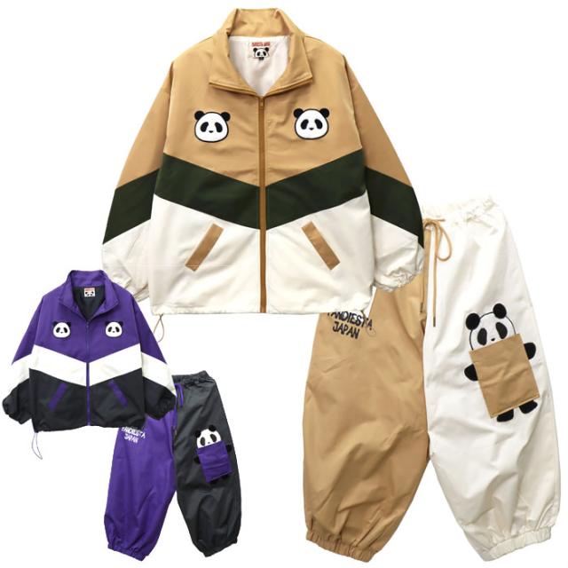 パンディエスタ PANDIESTA シャカシャカ パンダ BIG ジャケット パンツセットアップ メンズ パンダ 和柄 564754 送料無料