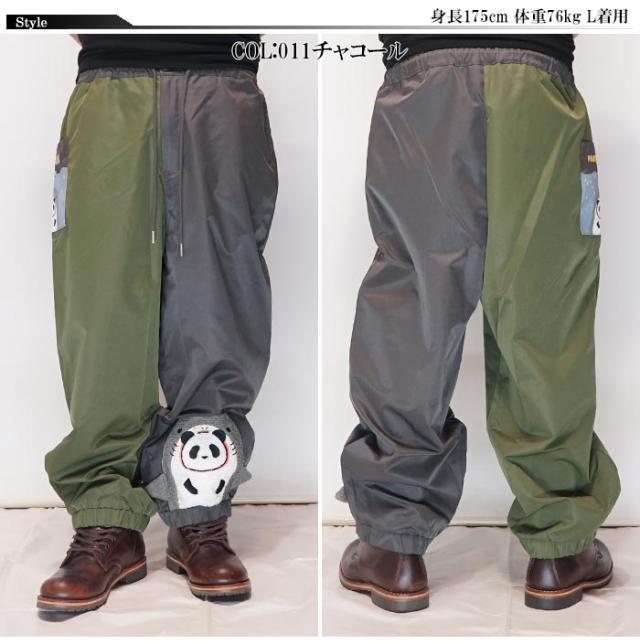 パンディエスタ PANDIESTA サメパンダ バルーンパンツ パンダ メンズ ユニセックス 和柄 585751 送料無料_1