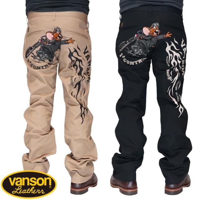 VANSON バンソン トムとジェリー コラボ パンツ メンズ ボトム TJV-2445 送料無料