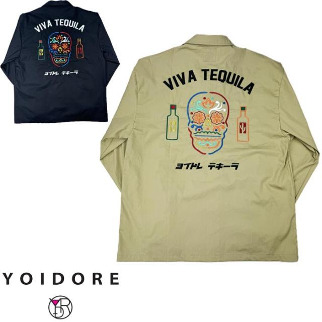 YOIDORE(ヨイドレ) ロング シャツ 長袖 カラベラ テキーラシャツ メンズ 815301 送料無料