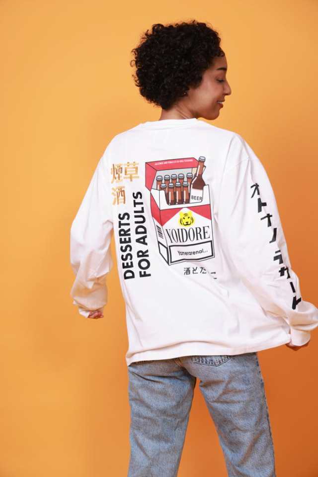 YOIDORE(ヨイドレ) ロンT ロング Tシャツ 長袖 メンズ 酒とタバコ 815506 送料無料の通販は