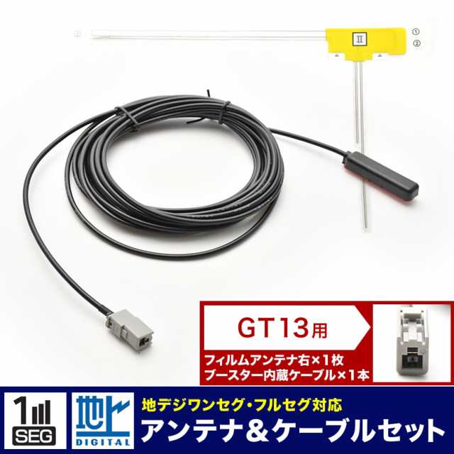 X008V-PR-PHV アルパイン カーナビ L型 フィルムアンテナ 右 1枚＋