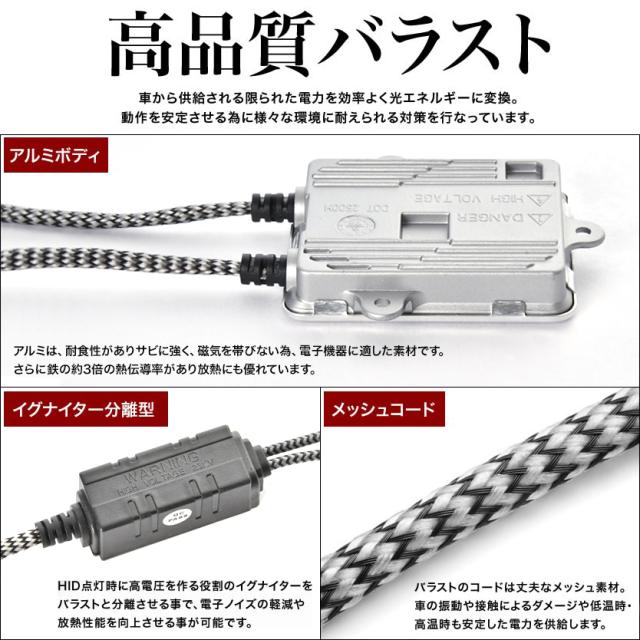 T31 エクストレイル後期 極HIDキット 瞬間起動 H1 フルキット