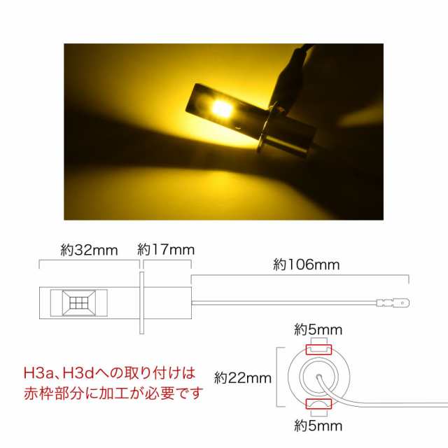 フォグランプ 丸型 60W 24V  トラック デコトラ 2個  (ホワイト)