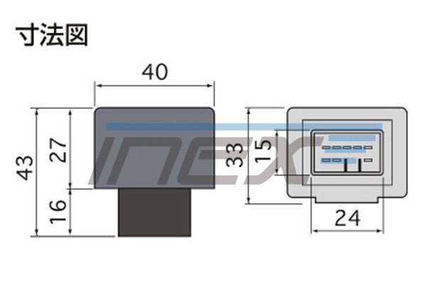 NCP8#系 シエンタ [H15.9-] ハイフラ防止 ICウインカーリレー アンサーバック対応 【8ピンタイプ】 IC02の通販はau PAY  マーケット - イネックスショップ | au PAY マーケット－通販サイト