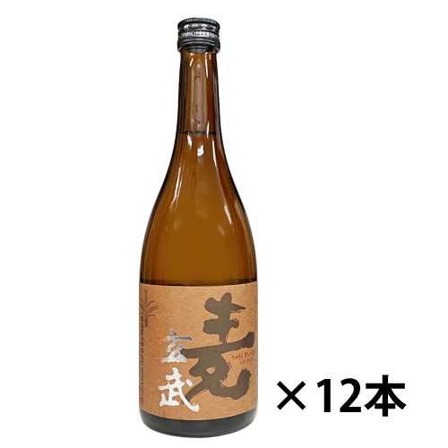 麦焼酎 12本セット 宮泉銘醸 會津 麦玄武 25度 720ml×12 送料無料(4976425021042)