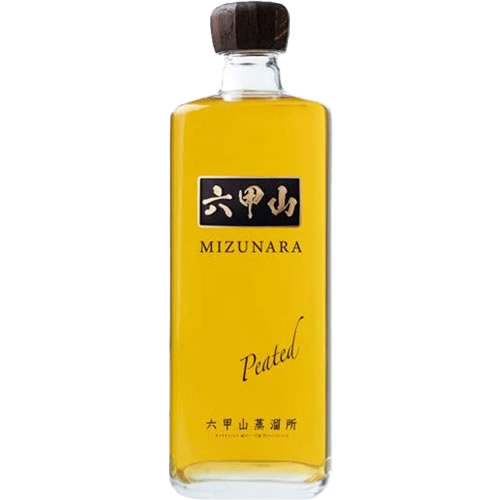 六甲山 ピュアモルトウイスキー MIZUNARA ミズナラ ピーテッド 720ml 42度 六甲山蒸留所 兵庫　ギフト プレゼント（4939714200177）
