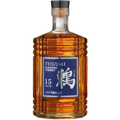鶫 ツグミ 15年 ミズナラ樽仕上げ 700ml 43度 南アルプスワインアンドビバレッジ ブレンデッドウイスキー　ギフト プレゼント（4582410703970）