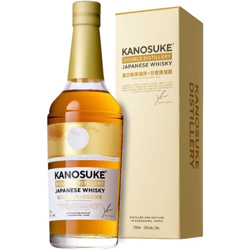 嘉之助 DOUBLE DISTILLERY 700ml 53度 ブレンデッド ジャパニーズウイスキー 嘉之助蒸留所　ギフト プレゼント（4905991399996）
