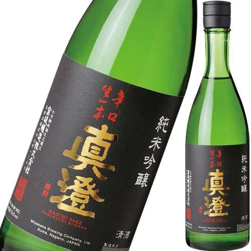 日本酒 純米吟醸酒 宮坂醸造 真澄 純米吟醸 辛口生一本 7ml 長野 ギフト プレゼント の通販はau Pay マーケット ワイン紀行 Au Pay マーケット店