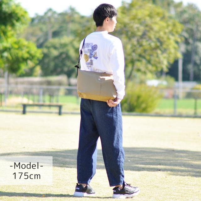 ポーター PORTER 吉田カバンポーター PORTERポーター2 PORTER 2 ショルダーバッグ Mサイズ 660-05798 コットン メンズ レディース A4 B5 A5 B6 ブラック ベージュ ポイント10倍 送料無料 誕生日プレゼント ギフト プレゼント ラッピング_2