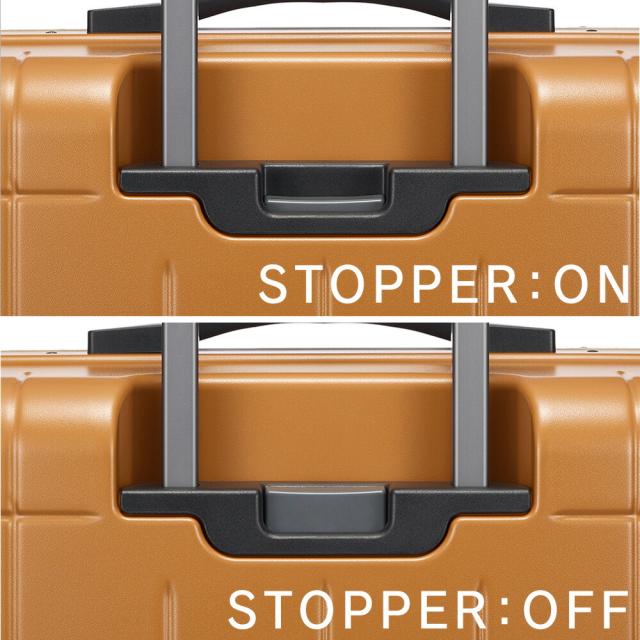 【OFF】モールクーポン対象！メーカー直送 スーツケース キャリーケース (98L) 7〜10泊 ハード フレームタイプ 日本製 Proteca プロテカ【チェッカーフレーム】 00144_7