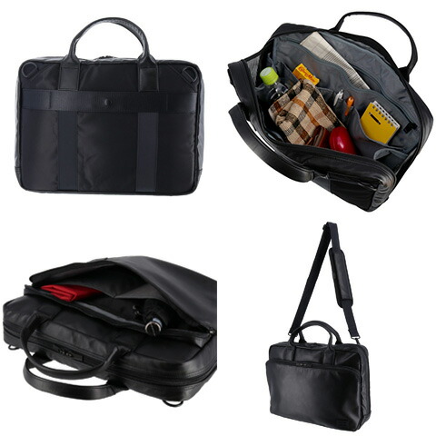ポーター PORTER 2wayブリーフケース ショルダーバッグ ビジネスバッグ TIME BLACK 146-16102 吉田カバン メンズ レディース 送料無料_2