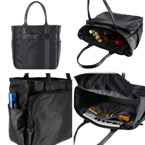 ポーター PORTER トートバッグ TIME BLACK タイムブラック Tote Bag 146-16104 吉田カバン メンズ レディース P10倍 送料無料_2