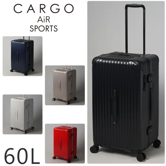 【メーカー直送】 カーゴ CARGO スーツケース ハード キャリー 旅行 60L 中型 4〜5泊程度 cat68ssr メンズ レディース 旅行 バック 修学旅行 出張 キャリーケース カジュアル バッグ 送料無料 プレゼント ギフト