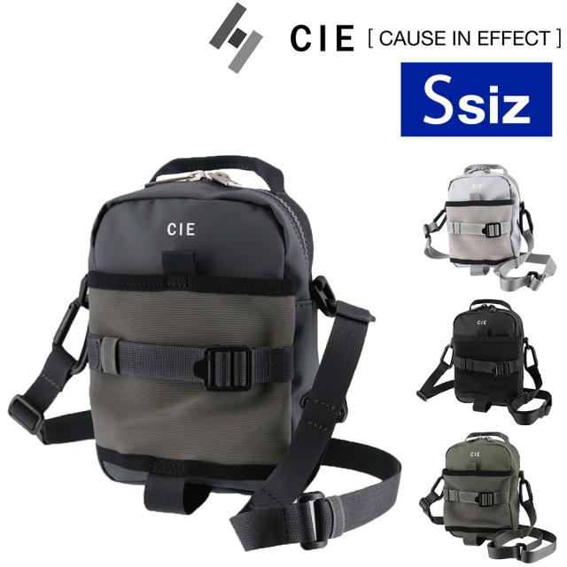 シー バッグ ショルダーバッグ ショルダーポーチ CIE グリッド3 ボトルミニショルダー S 032067 メンズ レディース 日本製
