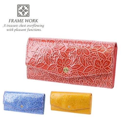 フレームワーク FRAME WORK 長財布 シャガール 42422 レディース ポイント10倍 財布 人気 おしゃれ シンプル かわいい ママ 主婦 お母さん 女性 送料無料 プレゼント ギフト ラッピング無料 通販 一粒万倍日 吉日