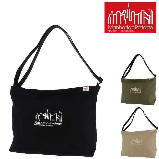 マンハッタンポーテージ ショルダーバッグ Manhattan Portage クリアビューショルダーバッグキャンバス A3 B4 A4 B5 mp1482cnvs メンズ レディース ポイント10倍 送料無料 誕生日プレゼント ギフト ラッピング無料 【正規代理店】