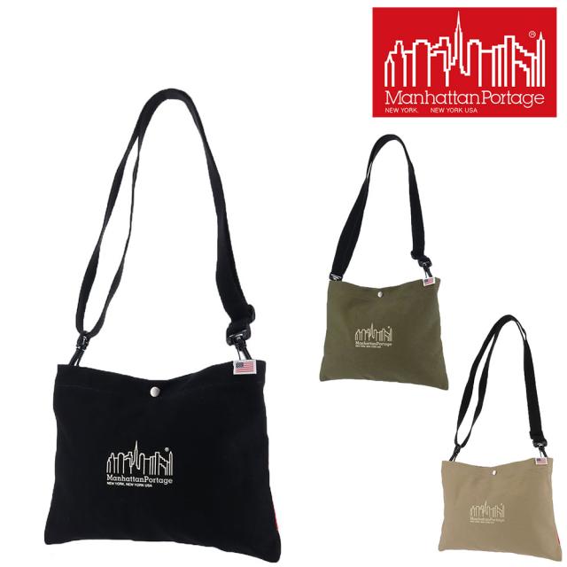 マンハッタンポーテージ ショルダーバッグ サコッシュバッグ Manhattan Portage ボタニカルサリバンショルダーバッグキャンバス B5 A5 B6 mp1487cnvs メンズ レディース ポイント10倍 送料無料 誕生日プレゼント ギフト ラッピング無料 【正規代理店】