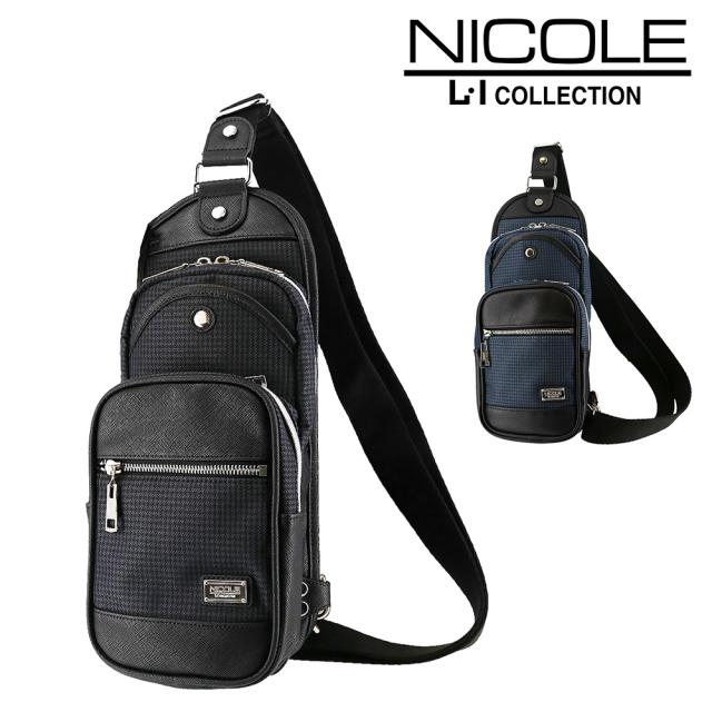 ニコル バッグ ショルダーバッグ ボディバッグ 斜め掛け NICOLE ニューアーバン ワンショルダーバッグ nil229 メンズ レディース