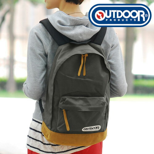 【送料無料】アウトドアプロダクツ OUTDOOR PRODUCTS デイパック リュックサック コーデュラボトムレザー メンズ レディース 通学 62021
