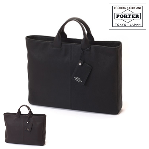 送料無料 ポーター PORTER ブリーフトートバッグ(L) ビジネスバッグ WITH ウィズ 吉田カバン メンズ レザー A4 016-01069