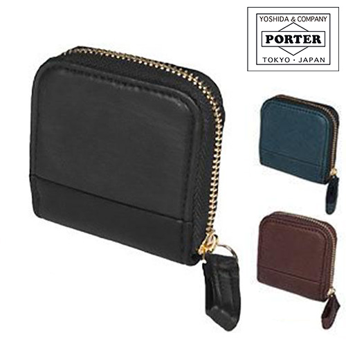 【送料無料】吉田カバン ポーター PORTER ケース PORTER WISE ポーターワイズ 341-01321 メンズ 小銭入れ 本革 馬革