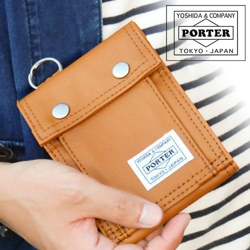送料無料 吉田カバン ポーター PORTER 折財布 FREE STYLE フリースタイル メンズ 人気ブランド クリアポケット付 707-07176
