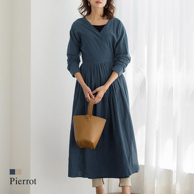 カシュクール シャツワンピース 綿100 レディース 冬新作 Mdの通販はau Pay マーケット Pierrot ピエロ