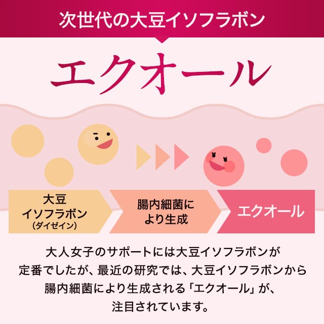 エクオール S（6個セット・約6ヶ月分）大豆 サプリメント サプリ オーガランド ラクトビオン酸 大豆 抽出発酵物 イソフラボン 大人女子 ケア エクオールサプリ 女性 健康 美容 _JH _1K ポイント消化 25009_4