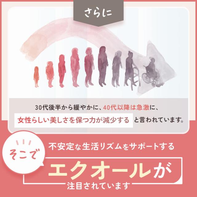 エクオール10（約6ヶ月分） 1粒 10mg配合 大豆 サプリメント エクオール サプリ オーガランド ラクトビオン酸 大豆 抽出発酵物 イソフラボン 大人女子 ケア 女性 健康 美容 _JH _6K 19047_8