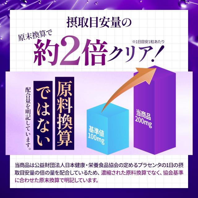 馬プラセンタ6000（約6ヶ月分）純度100% 希少 ホース 馬プラセンタエキス末 アミノ酸 ミネラル タンパク質 オールインワン 美容 健康 トリプトファン アルギニン チロシン グリシン シスチン 200mg 推奨量クリア 中高年 若々しさ 高品質 サプリ サプリメント _JB _1K 32008_7
