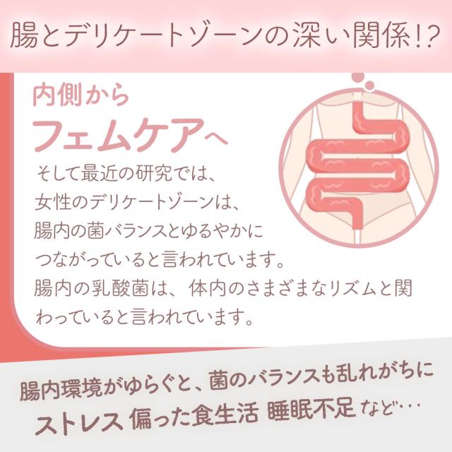 わたしの秘密な乳酸菌（6個セット・約6ヶ月分） オリゴ糖 デリケート アンダー デリケア乳酸菌(R) 900億個 乳酸菌 ラクトバチルスクリスパタス フェムケア インナーケア 女性特有 女性 秘密 女性バランス 食生活 サイクル _JH _6K ポイント消化 29009_9