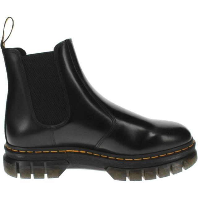 交換返品送料無料 ドクターマーチン Dr.Martens RIKARD POLISHED SMOOTH チェルシー ブーツ ブラック 27834001 定番 靴・シューズ