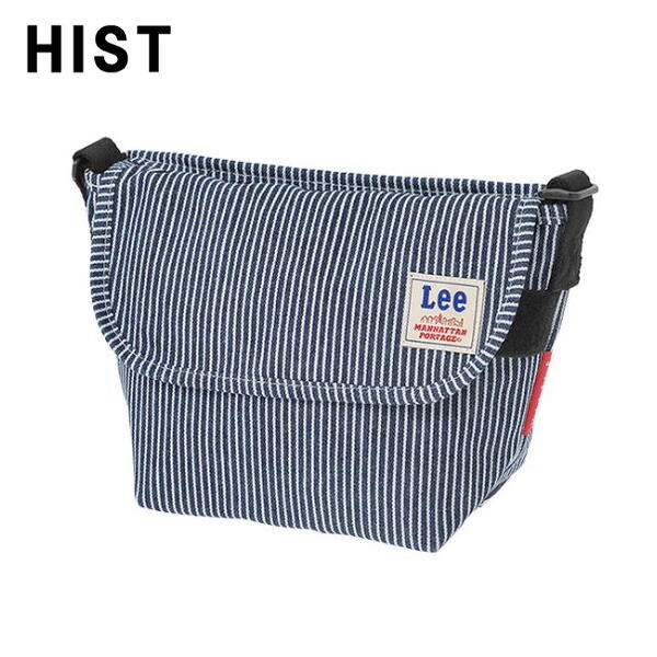 マンハッタンポーテージ カジュアルメッセンジャー バッグ リー Casual Messenger Bag Lee ブラック ブルー ヒッコリーストライプ 1603-LEE BLK BLU HIST_3