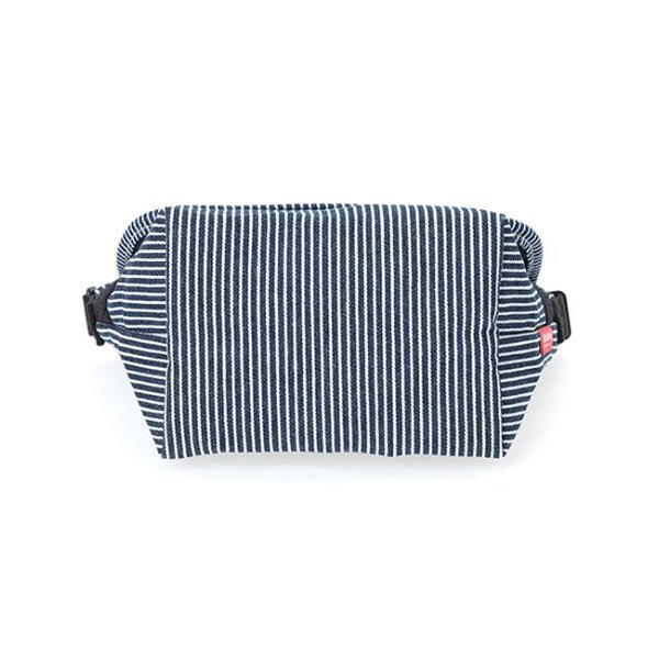 マンハッタンポーテージ カジュアルメッセンジャー バッグ リー Casual Messenger Bag Lee ブラック ブルー ヒッコリーストライプ 1603-LEE BLK BLU HIST_6