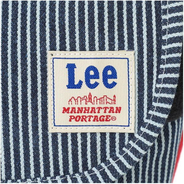 マンハッタンポーテージ カジュアルメッセンジャー バッグ リー Casual Messenger Bag Lee ブラック ブルー ヒッコリーストライプ 1603-LEE BLK BLU HIST_8