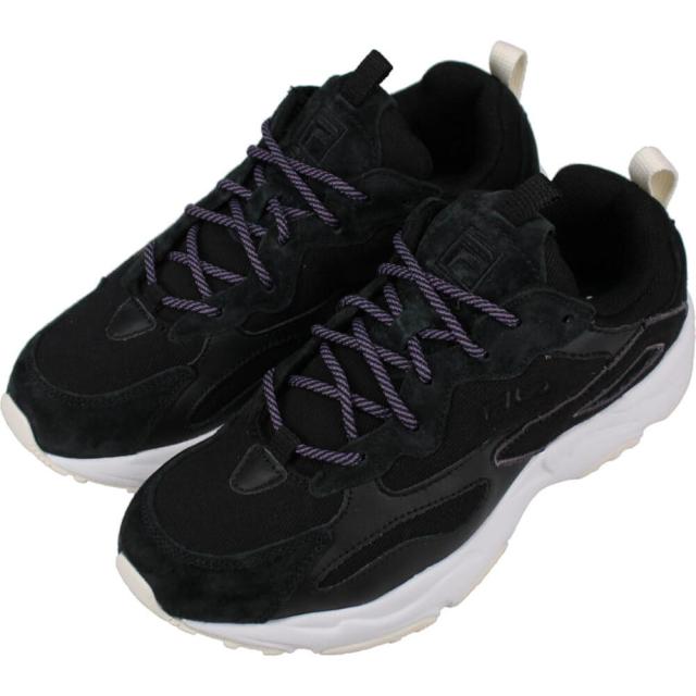 交換送料片道無料 フィラ FILA スニーカー レイトレイサー グリーンフィリア ブラック/スノーホワイト/シルバー UFW22051 001
