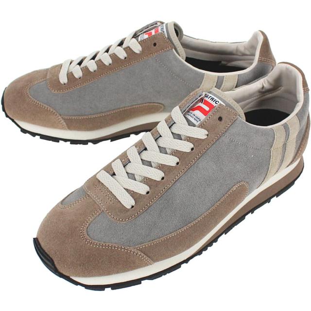 交換返品送料無料 パトリック スニーカー ボストンサン BOSTONSUN グレー/ブラウン G/BR 504574