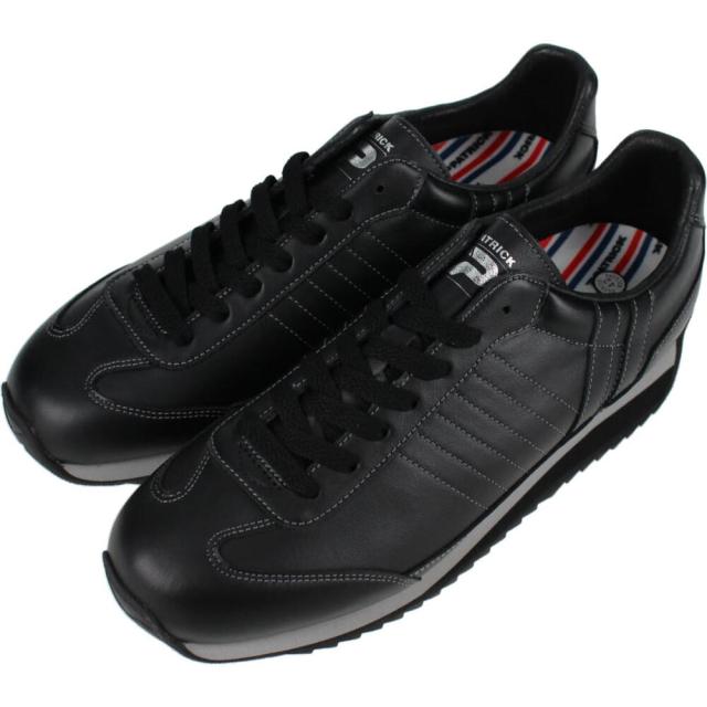 交換返品送料無料 パトリック スニーカー マラフル レザー2 MARAFUL-L2 ブラック BLK 504781の通販は