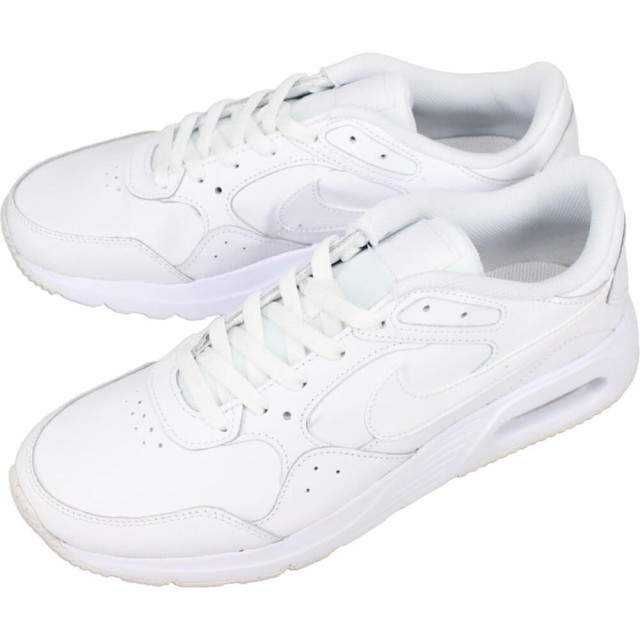 交換送料片道無料 ナイキ NIKE スニーカー エア マックス SC レザー AIR MAX SC LEA ホワイト/ホワイト/ホワイト DH9636  101｜au PAY マーケット