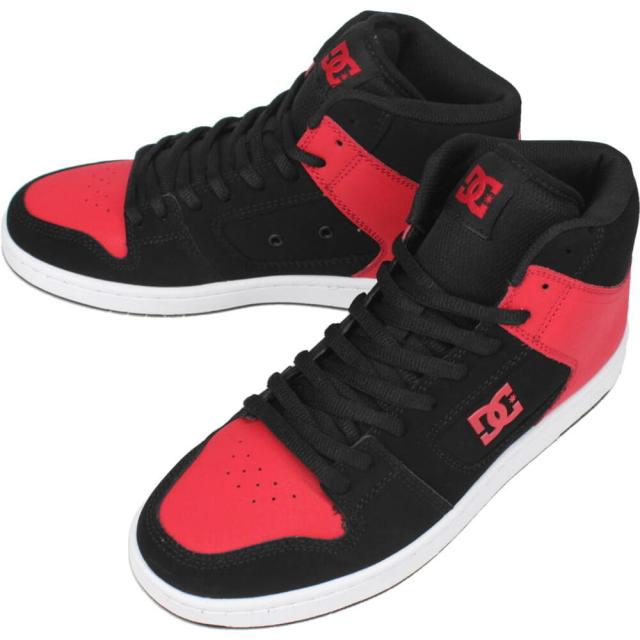 交換送料片道無料 ディーシーシューズ DC SHOES スニーカー マンテカ 4 ハイ MANTECA 4 HI ブラック/レッド DM231001 BLRの通販は 9,405円