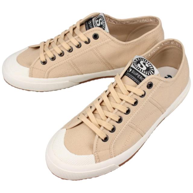 交換送料片道無料 スペルガ スニーカー 2390 ミリタリー セブン アイレットベージュ LT-F アヴォーリオ 3S7112XW AHK