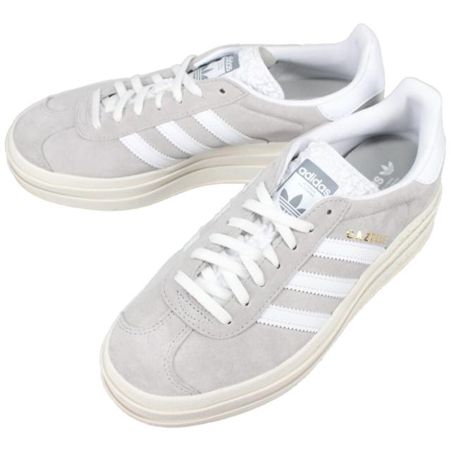 交換送料片道無料 アディダス adidas スニーカー ガゼル ボールド ウィメンズ GAZELLE BOLD W グレーツー/フットウェアホワイト/コアホワの通販はその他スニーカー