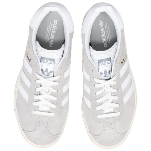 交換送料片道無料 アディダス adidas スニーカー ガゼル ボールド ウィメンズ GAZELLE BOLD W グレーツー/フットウェアホワイト/コアホワの通販は